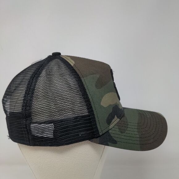 RimaCargo Snapback Mesh Back Trucker Hat Camo OSFM New Era 9Forty - Picture 4 of 8